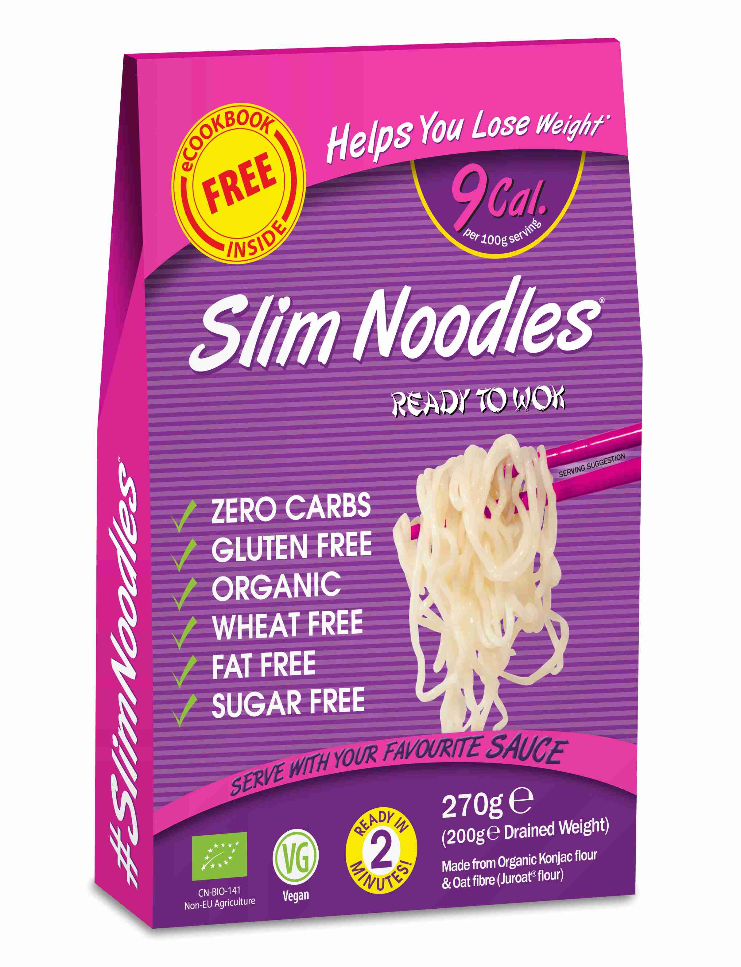 Slim Pasta přílohy 9 kcal Slim Pasta